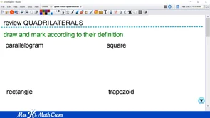 Review Quadrilaterals
